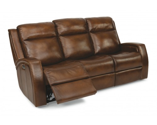 Mustang Power Reclining Sofa with Power Headrests